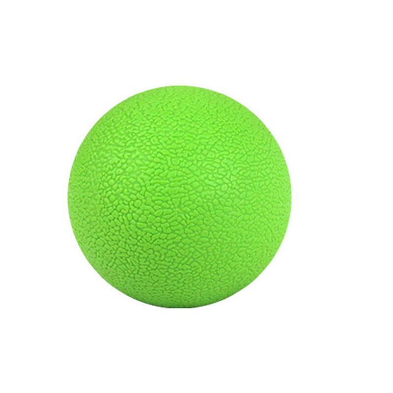 Lacrosse Massage Ball Sport Yoga Gym Balls TPE Mobility Trigger Point Body Pilates Fitness Training Neck Pain Muscle Release: green