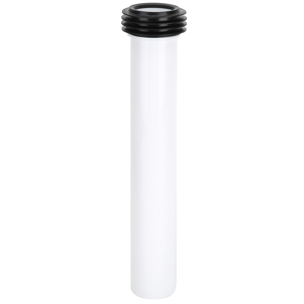 White Concealed Toilet Water Straight Flush Pipe Lengthened Flushing Tube Toilet Accessory Tool