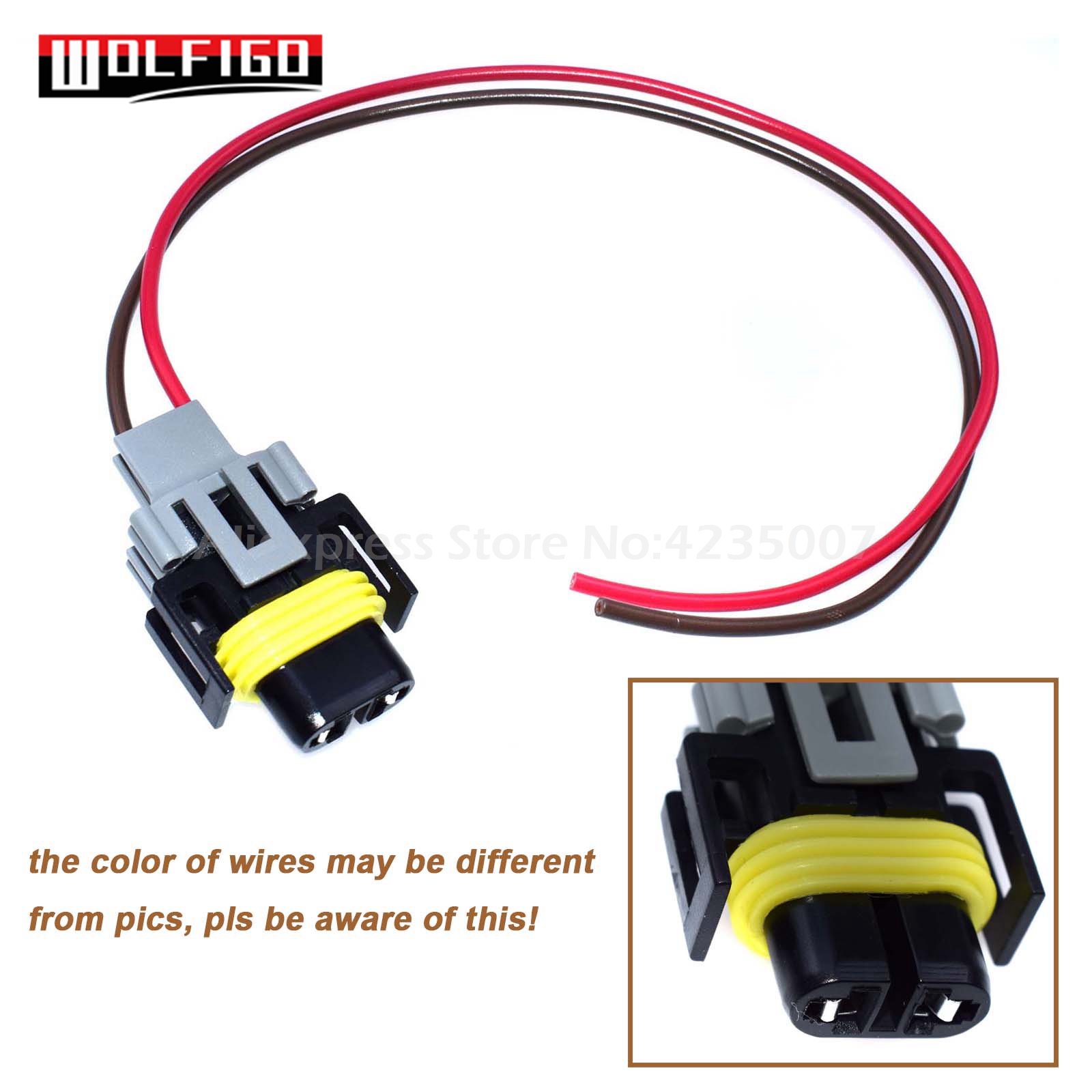 WOLFIGO 1 / 6PCS Vehicle Speed Sensor 2-Way Connector Harness Plug For G-M TPI TBI 700R4 T5 4L60E PT120,PT1634,PT2421,PT2721: 1 PC