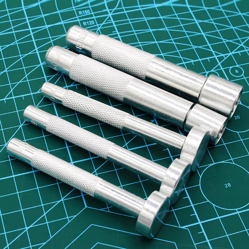 Håndlavede metaløjler formværktøj øjeringsværktøj læderbeklædning tilbehør skive spænde installation værktøj