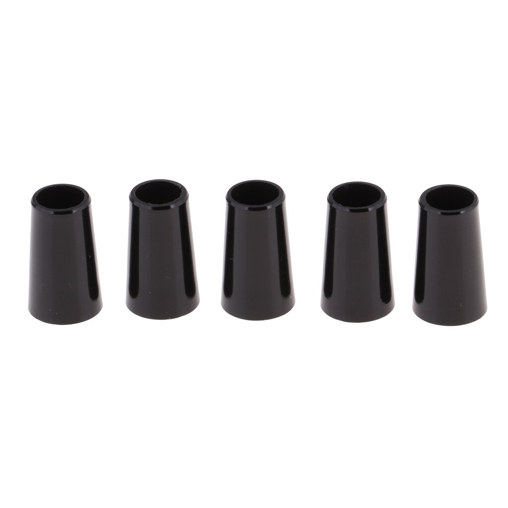 20 Count Black Golf Ferrule .370/.335 for Taper Tip Iron Wedge Wood Shaft Adapter Ferrules