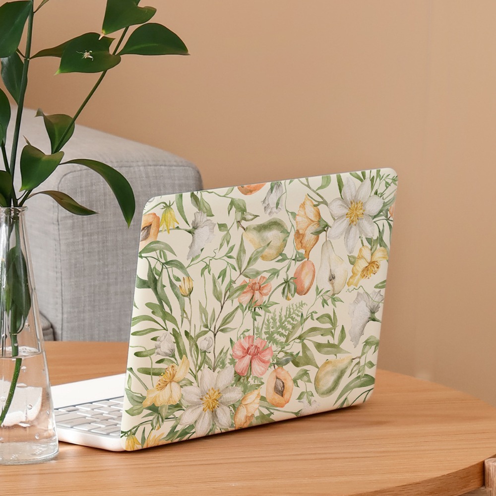 Naklejki na laptopa 16 cale diy, wodoodporne, dekoracyjne, skórki na notebooka, skórki z pvc, do komputerów mac/hp/dell/lenovo/acer: Zieleń wojskowa