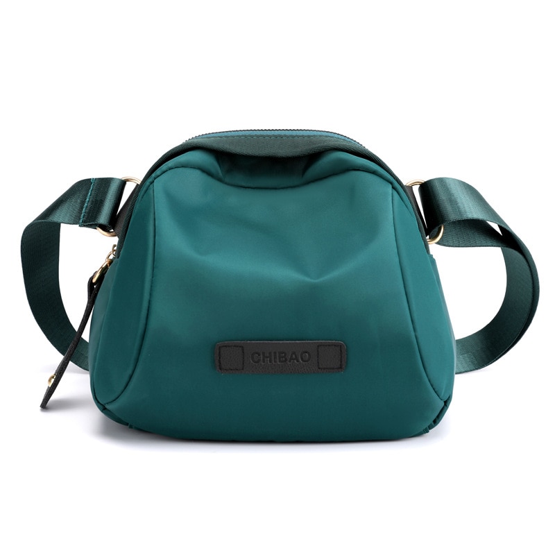 lässig Frauen Schulter Tasche Damen Geldbörse und Handtaschen Weibliche Bote Tasche Nylon Mädchen Reise umhängetaschen Bolsos: Grün
