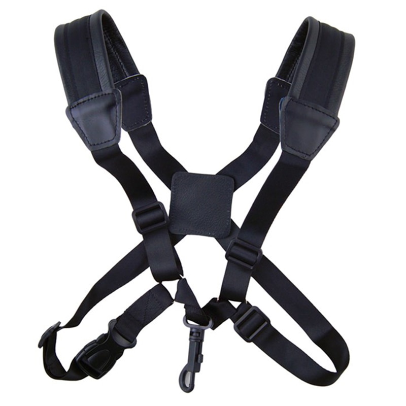 MoonEmbassy Saxophone Shoulder Strap Adjustable Alto Sax Straps Belt Woodwind Instrument Accessories