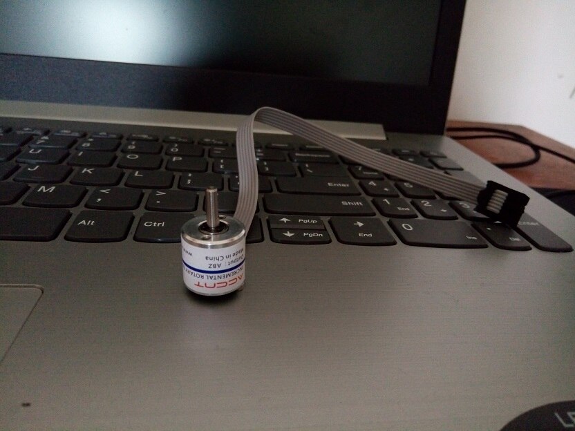 Mini long line 5V differential AB phase 4096 line incremental rotary encoder angle sensor