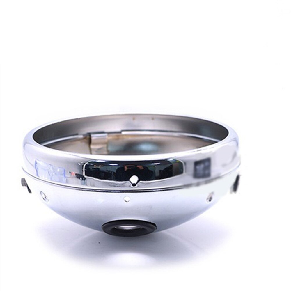 Universal 7" Led Car Motorcycle Headlight Shells 7 inch led Light Housing Bucket For KAWASAKI Honda Yamaha Chopper Cafe Racer: Only Chrome houisng
