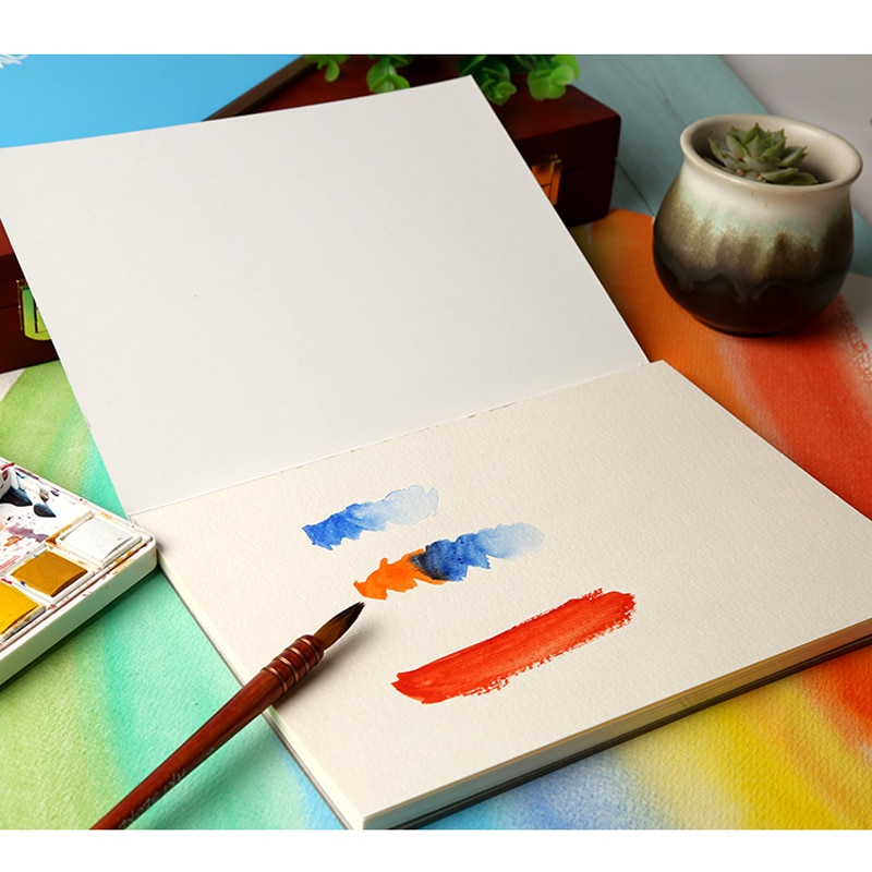 Sketch hand drawing paper 160g watercolor gouache acrylic paint painting paper A4 / A3 adult beginner art supplies