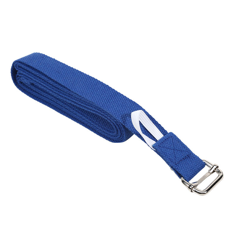 Curea de yoga pentru stretching | curea de yoga cu lungime reglabilă cu cataramă metalică, ideală pentru yoga, antrenament de flexibilitate pilates: Fildeş