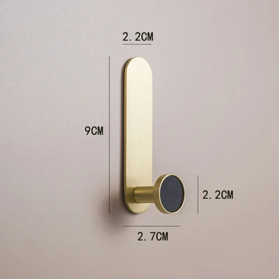 Goldene Garderobe Haken Messing Haken Wand Kleidung Hut L Aufhänger für Schlafzimmer Küche Badezimmer Verschiedene Farben Dekor Wohnaccessoires: WHITE