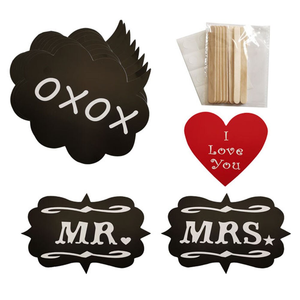 11pcs Photo Booth Props Wedding Party Decoration Birthday Party Favor Funny Photo Booth Valentine'S Day Photobooth Props
