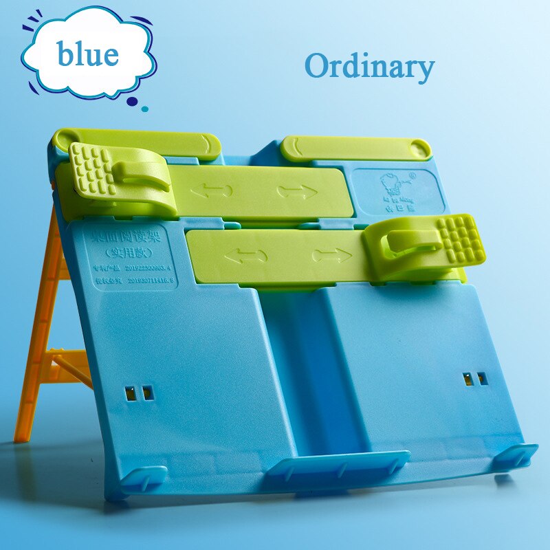 Book Stand Holder Portable Foldable Bookends Bookstand Reading Support For Student Children Writing Bracket Office Accessories: Color 6