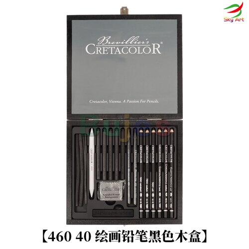 Cretacolor Schetsen Pencill Tekening Uitgebreide Pak, Artino,40007 Tekening Set Olie Potloden, 40006 Basic Set, art Supplies