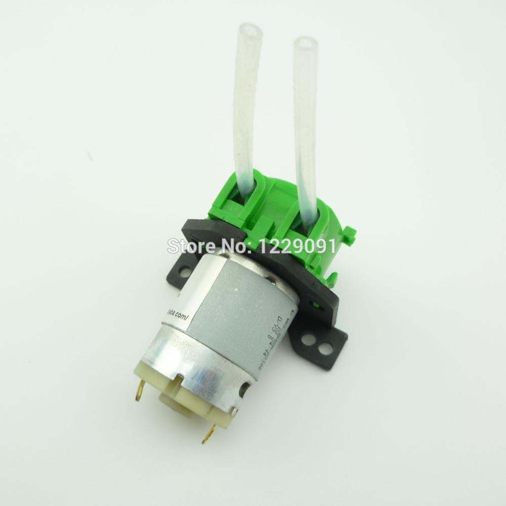 micro electric 3v 6v 12v 24v 5w peristaltic pumps dc dosing pump different flow rate for choosing