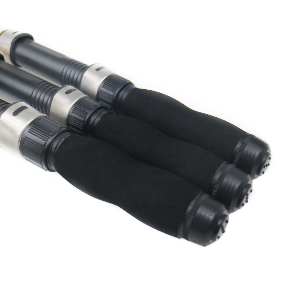 Super Hard Mini Fishing Rod 1m-2.3m FRP ice fishing Rod rivers and lakes fishing Equipment Practical Tool