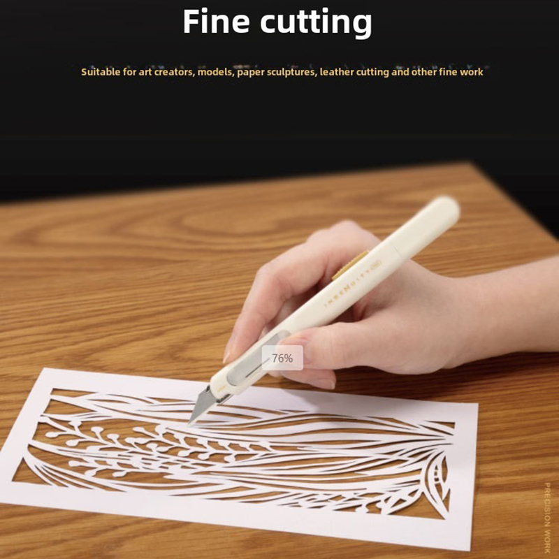 Nóż robić cięcia winylu Nóż uniwersalny bez drgania Naklejki samochodowe Naklejki 9mm 30 ° Kieszonkowy nóż rzemieślniczy Widnow Narzędzie robić cięcia folii zaciemniającej