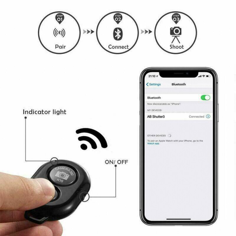 Letvægts kamerastativ til mobil stativ kamera bærbart med bluetooth fjernbetjening kontrol desktop cam standholder til smartphone