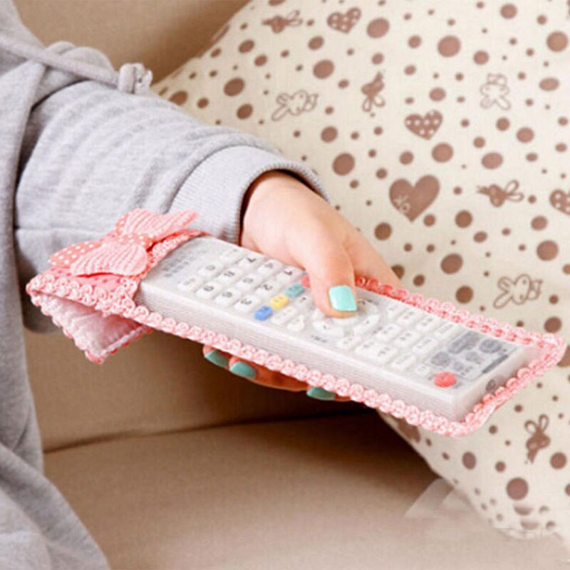 Remote Control Cover Fabric Butterfly Air Conditioning Colorful Cartoon Dust Proof