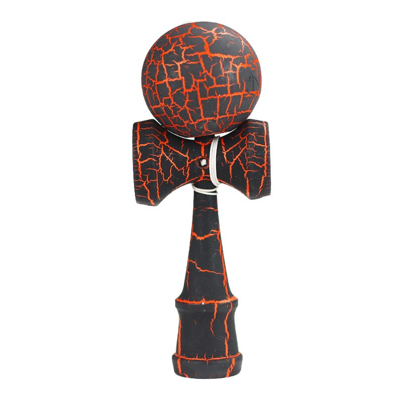 Bola de malabares tradicional de Japón divertida: black and orange