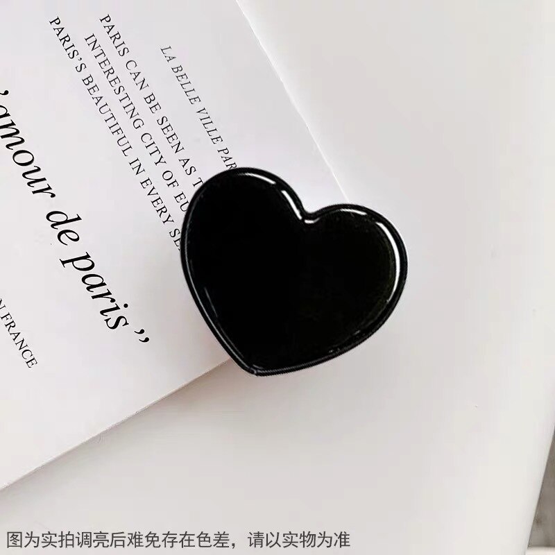Popular Universal Pocket Airbag Stand Mobile Phone Accessories Holder Love Heart Shaped Bracket Mount for IPhone Samsung Huawei: 9