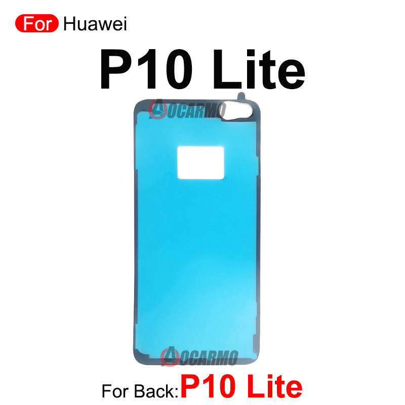 Achterdeur Sticker Voor Huawei P10 P20 P30 P40 Lite 5G P40Pro + P50 Pro P60 Back Cover Plakband lijm P30Pro P40Pro Vervanging