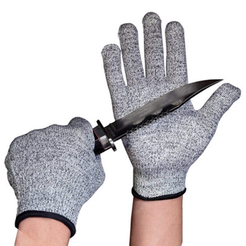 1 Paar Beschermende Anti Snijden Handschoenen Hppe Hand Tuinieren Handschoenen Food Grade Handschoenen Hoge Prestaties Niveau 5