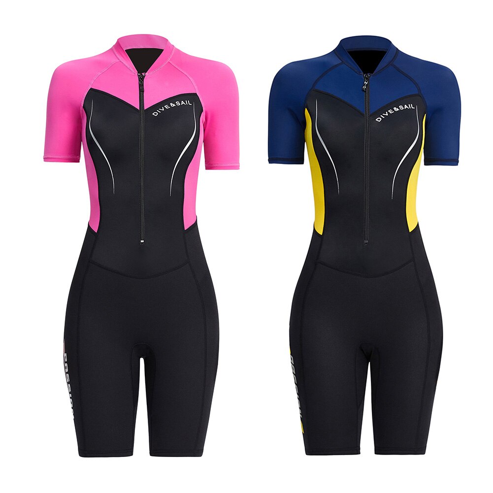 pistro Women's Wetsuit Short 1.5mm Neoprene Diving Snorkel Underwear