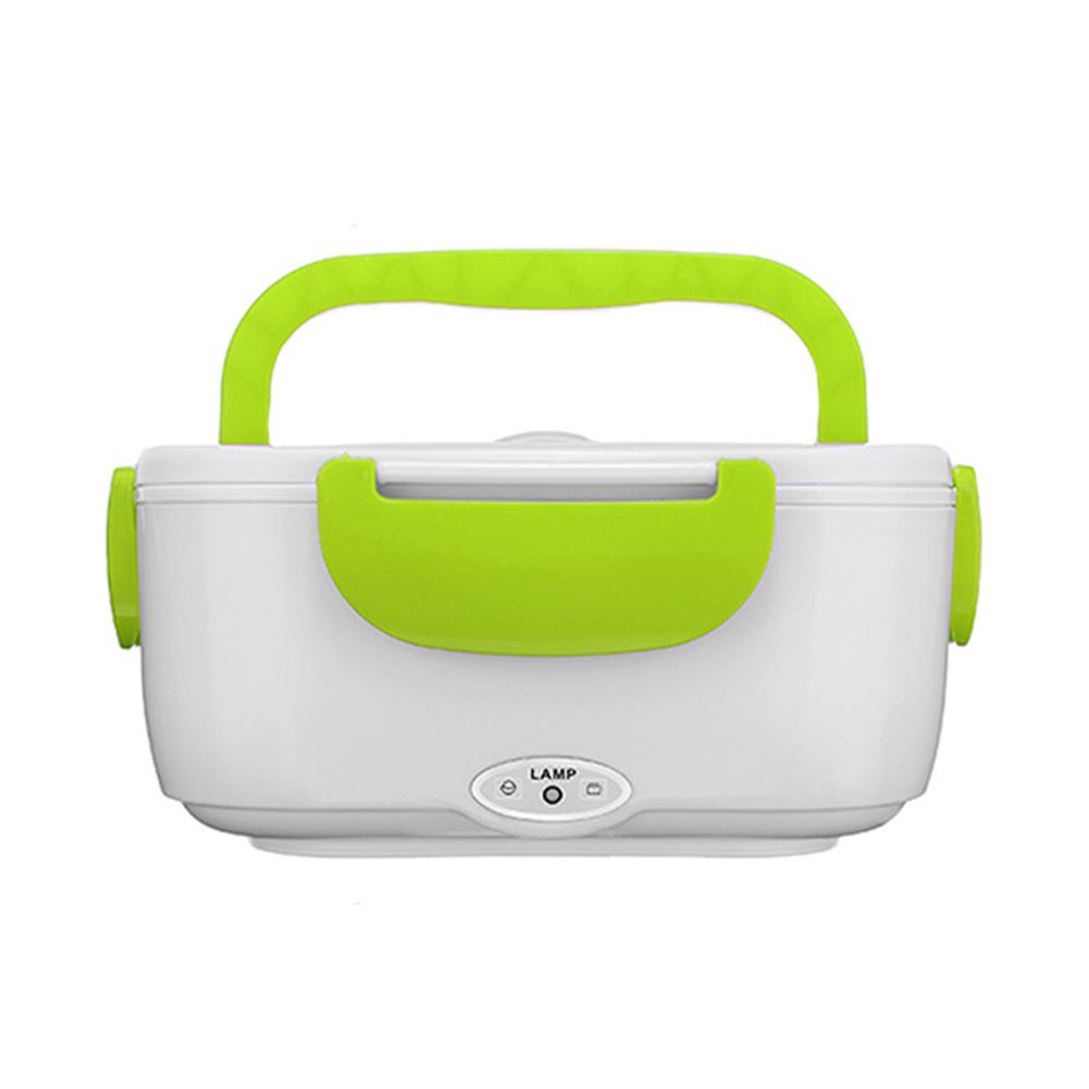 Mini Multifunctionele Auto Verwarmde Lunchbox 1L Capaciteit Elektrische Plastic Lunchbox Organisator