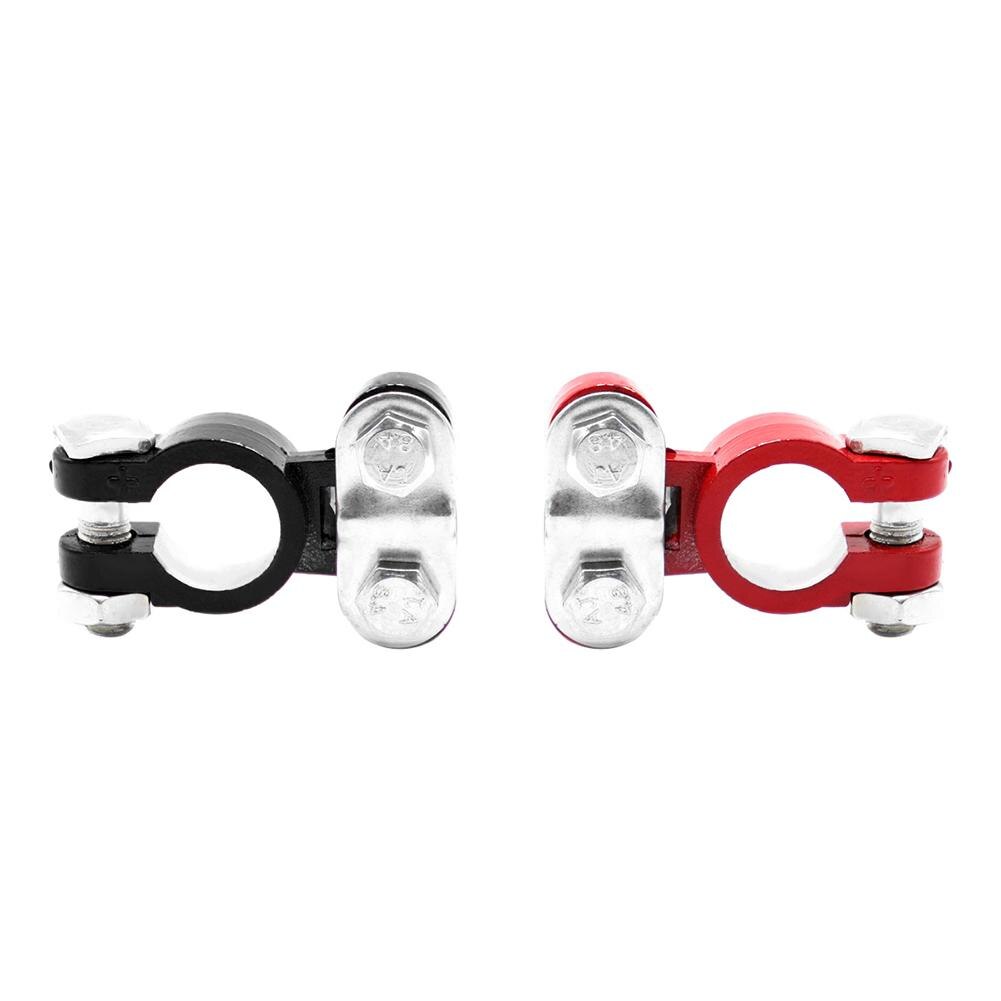 1 Pair Universal Positive Negative Car Battery Terminals Clamp Connector Auto Boat Truck 6V and 12VBattery Terminal Clamp Clip