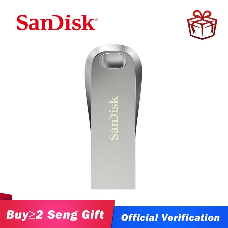 Pendrive USB 3,0 USB de Metal de SanDisk, memoria USB de 16GB 32GB 64 GB, memoria USB de 2,0 128GB U, 256GB