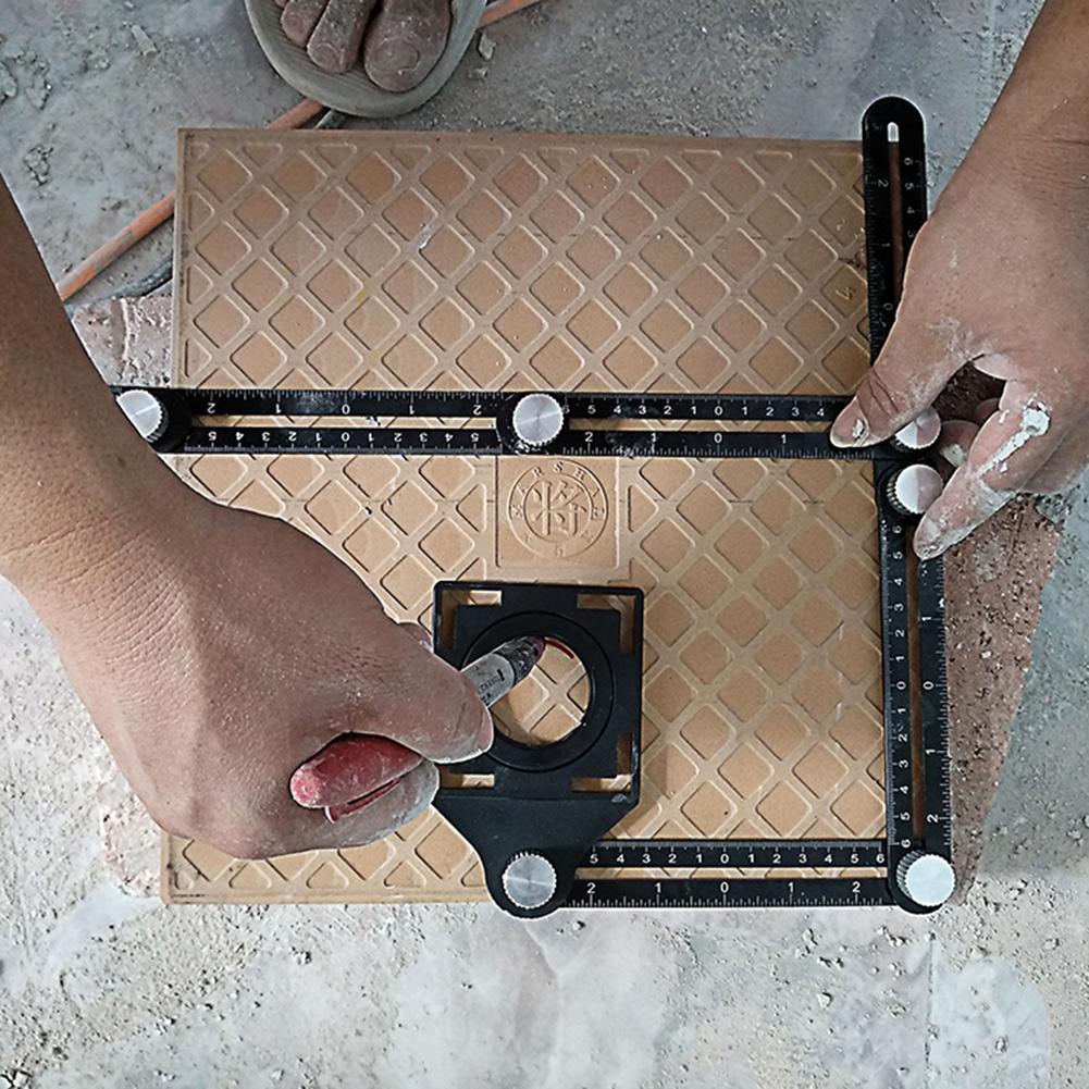 Aluminum Alloy Six-Sided Ruler Measuring Instrumen... – Grandado