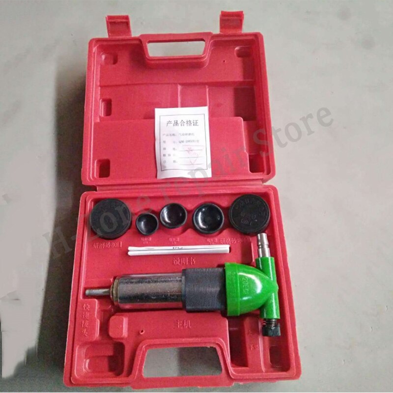 Air Operated Valve Lapper Automotive Engine Valve Repair Tool Pneumatic Valve Grinding Machine Valve Seat Lapping Kit Car Grin