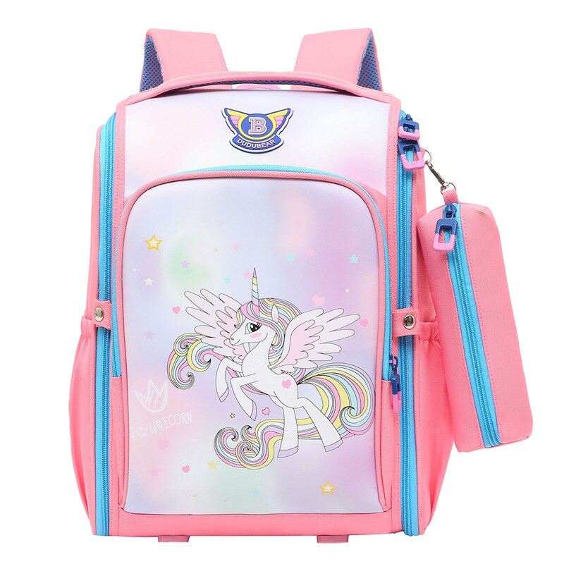 Jongens Orthopedische Schooltas Dinosaurus Rugzakken Voor Kinderen Ruimte Satchel Cartoon Mermaid Meisjes Schooltassen Knapzak