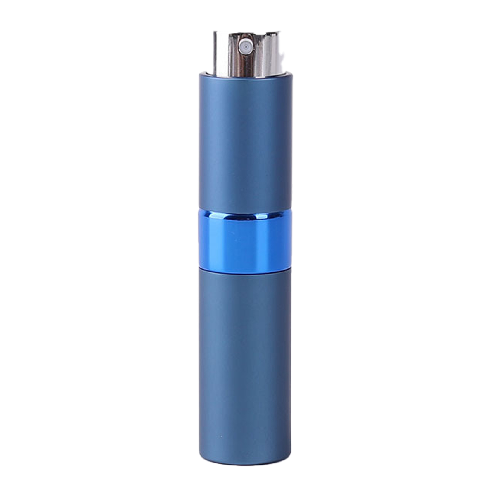 Parfum navulfles 8 ml Metaal Aluminium Hervulbare parfumfles Spuitfles Draagbare verstuiver Parfum Reizen: Blauw