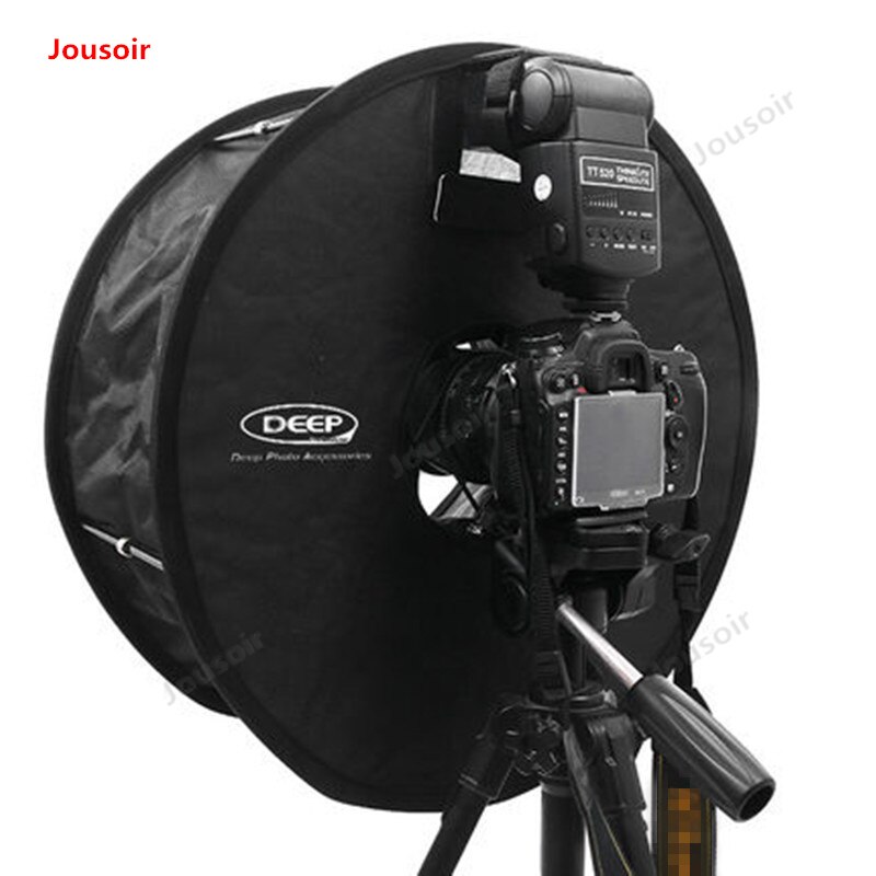 45cm Ring Softbox Speedlight Round Style Flash Light Shoot Soft box Foldable Soft Flash Light Diffuser