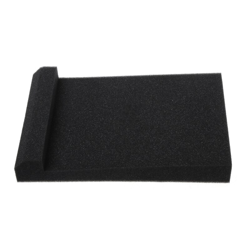 2 stk svamp studio monitor højttaler akustisk isolering skum isolator puder 30 x 20 x 4.5cm dls homeful