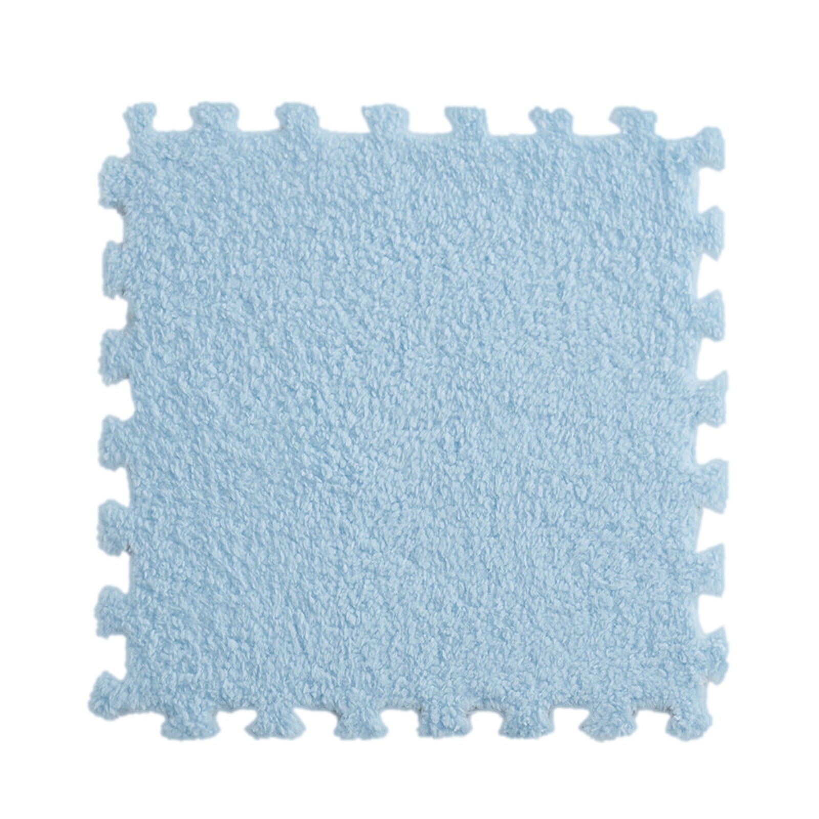 Tapis de carré Puzzle Polyester velours tapis en 14 couleurs bricolage épissage blocs de couleur décor à la maison: K