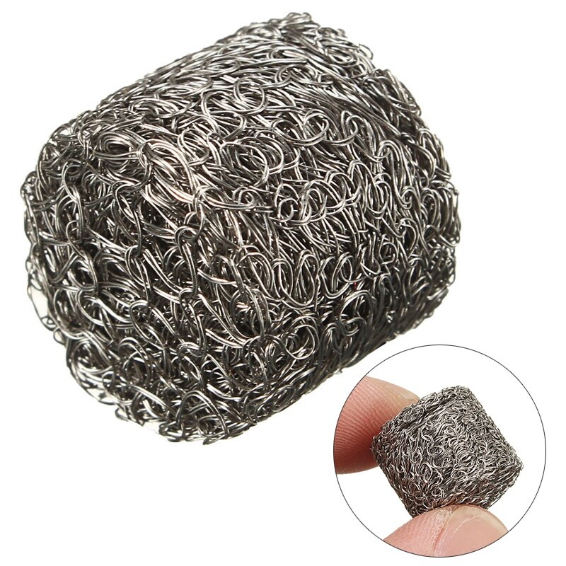 SOLUSTRE 48stuks Roestvrijstalen Wasmachine Filter Net