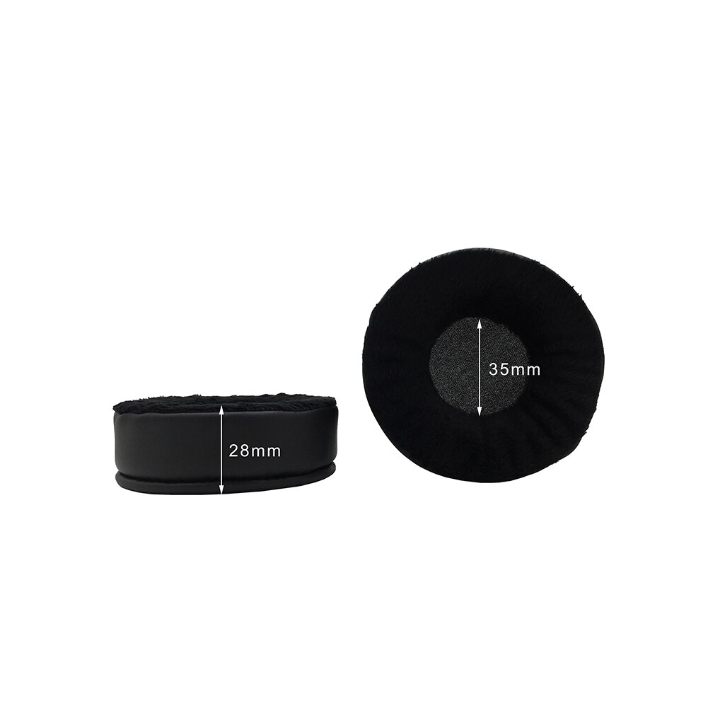 KQTFT Velvet Replacement EarPads for Sony NWZ-WH505 NWZ-WH303 Headphones Ear Pads Parts Earmuff Cover Cushion Cups