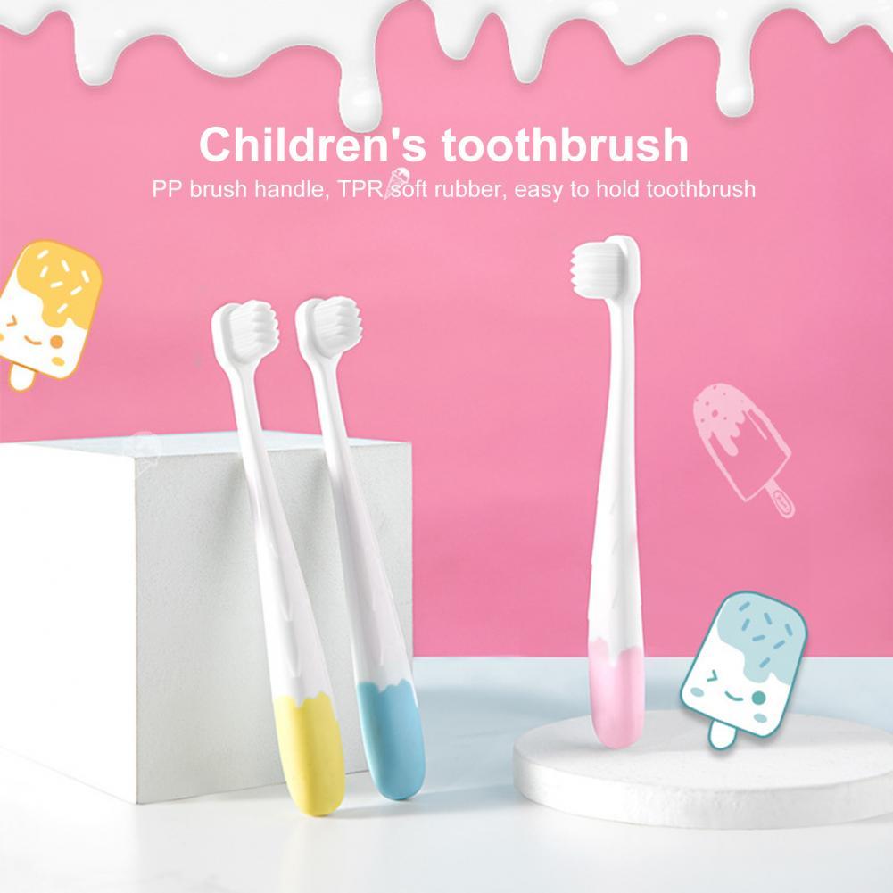 Zuigeling Tandenborstel Te Grip Grote Te Dragen Pasgeboren Mond-Cleaning Handleiding Tandenborstel