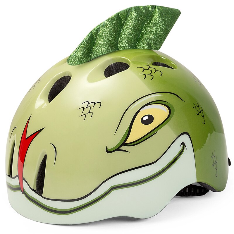 5-10 Jaar Cartoon Kids Fiets Helmetscity Racefiets Hoofddeksel Jongens Meisjes Outdoor Sport Schaatsen Kinderen Fietshelm: Green