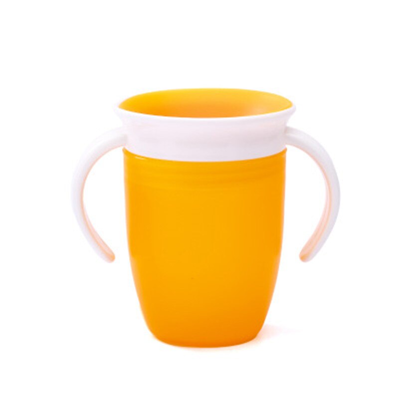 Babybekers magische leer babyvoeding drinkfles lekvrije kinderwaterfles 240ml leerbabyfles met handvat: A2
