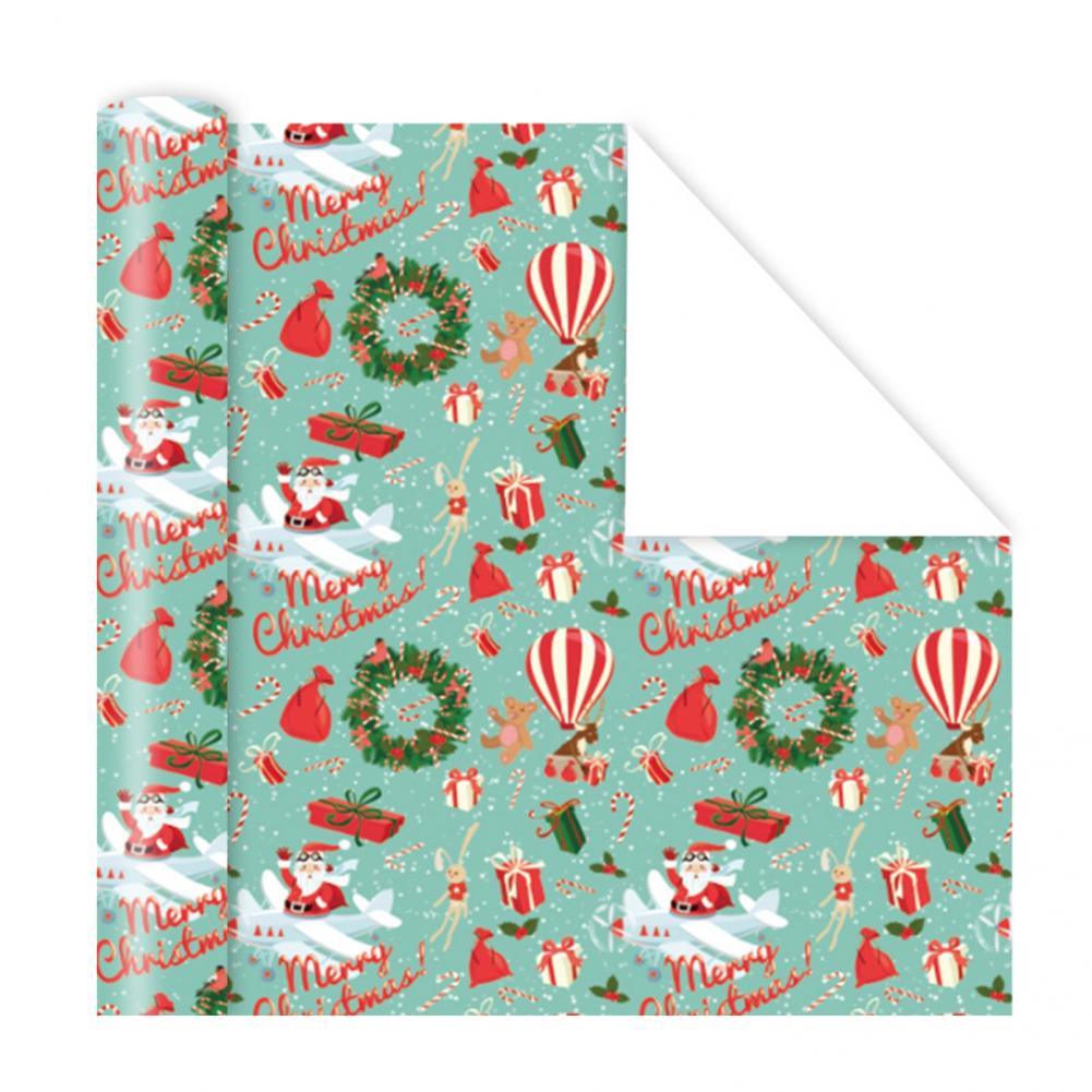 Lightweight 10Pcs Excellent Multi-color Candy Packing Paper Practical Christmas Wrapping Paper Multi-purpose for Party