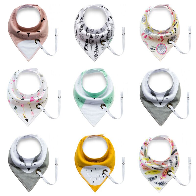 Pudcoco Schattige Baby Jongen Meisjes Speeksel Handdoek Bandana Lunch Bib Burp Doeken Dribble E Kids Head Sjaal