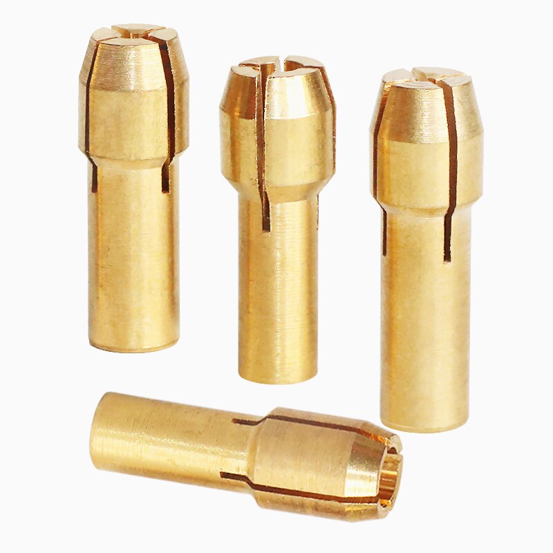 Mandrin à pince en laiton pour Mini perceuse, pour outil rotatif Dremel, stylo de gravure, mandrin à noyau en cuivre, fixation de Micro-foret