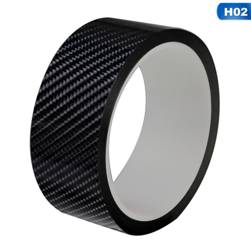 Carbon Fiber Auto Sticker Protector Strip Nano Sticker Auto Instaplijsten Anti Kras Tape Botsing Scuff Diy Plakken Bescherming Film: 30mm X 10M