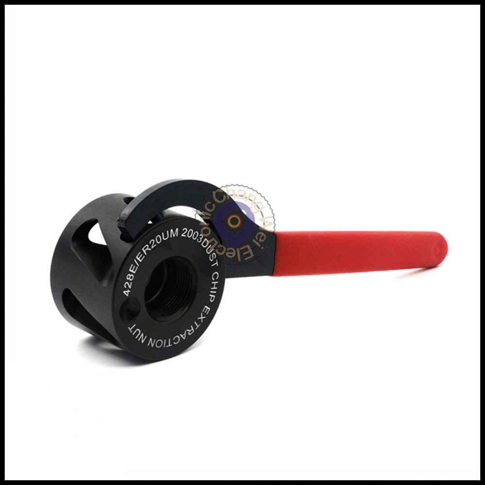 1Pcs High-carbon Steel ER Collet Chuck Nut Wrench Spanner Tool ER25 ER32 ER40 For Collet Chuck Holder CNC Milling Machine Cutter