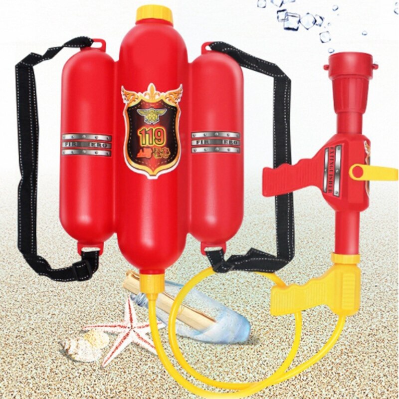 Feuerwehrmann Spielzeug Wasser Spritzgerät Rucksack für freundlicher freundlicher Sommer Spielzeug Party Favors