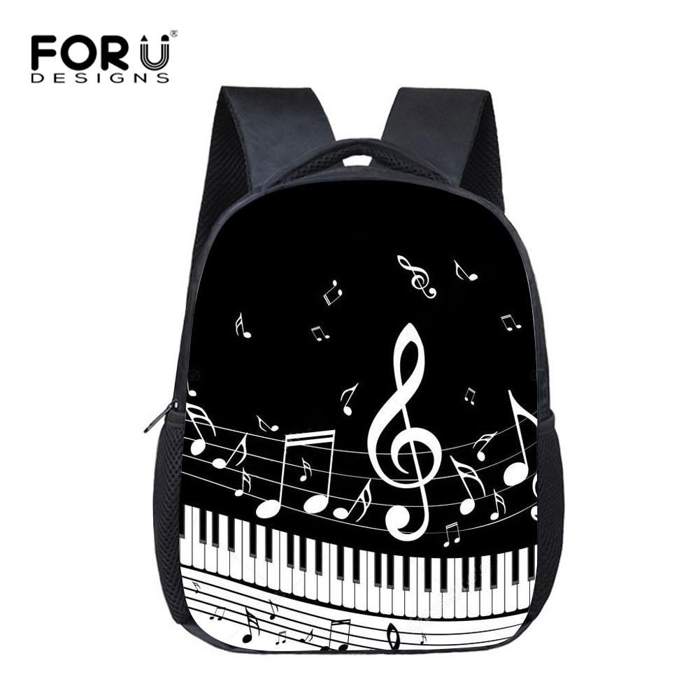 Forudesigns Kinderen Schooltassen Voor Jongens Meisjes Music Note Rugzakken Piano Boek Tas Kids Kleuterschool Tas Mochila Escolar