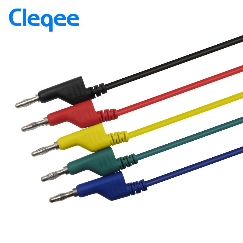 Cleqee P1036B 4 Mm Banana Banana Plug Test Lead Kit Voor Multimeter Wedstrijd Alligator Clip U-Type & punctie Testen Probe Kit