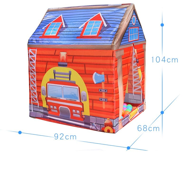 Kinder Spielen Ball Pool Zelt Junge Mädchen Feuer Lkw Dessert Tragbare Indoor Outdoor Baby Spielen Haus Mit Lagerung Tasche Für kinder: NO.766-301